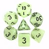 Picture of White Glow in the Dark Dice Set - Clamshell