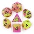 Picture of Purple Green Glow In the Dark Dice Set