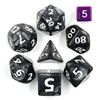 Picture of Giant Black Pearl Dice Set