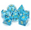 Picture of Glass Dice Blue Moon Dice Set