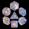 Picture of Violet Storm Dice Set - Clamshell