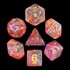 Picture of Luminous Ruby Dice Set - Clamshell