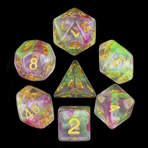 Picture of Dragon's Breath Dice Set - Clamshell