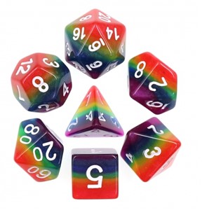 Picture of Rainbow Dice Set