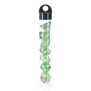 Picture of Green Glitter Mini Dice Set