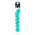 Picture of Teal Translucent Glitter Mini Dice Set