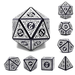 Picture of Magic Flame (White) Dice Set
