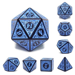 Picture of Magic Flame (Blue) Dice Set