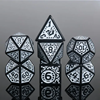 Picture of Silver Magic Flame Dice Set