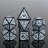 Picture of Silver Magic Flame Dice Set