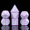 Picture of Violet Magic Flame Dice Set