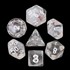 Picture of Blossom Snowfall Dice Set - Clamshell