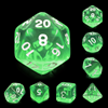 Picture of Yellow Gem Dice Set