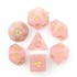 Picture of Pink Translucent Glitter Dice Set