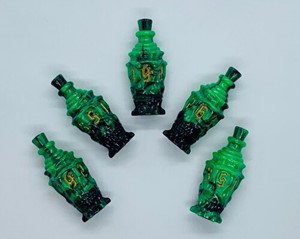 Picture of PolyHero Rogue: 5d6 Poison Vials - Venom Green
