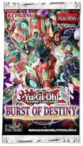 Picture of Burst of Destiny Booster Pack Yu-Gi-Oh!