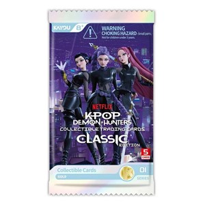 Picture of KPop Demon Hunters Booster Collectible Trading Cards Classic Edition Foil