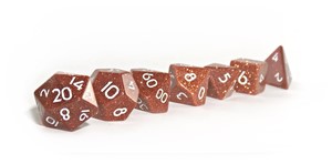 Picture of Gold Sandstone Dice Set
