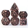 Picture of Skeleton Hollow Metal - Copper - Dice Set