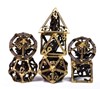 Picture of Retro Hollow Metal DND Bronze look Dice Set （Dragon）