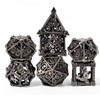 Picture of Hollow Character Class Themed Silver Coloured Copper Dice Set