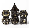 Picture of Hollow Character Class Themed Black Copper Dice Set