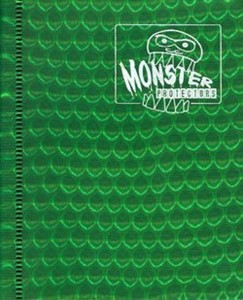Picture of Monster Protectors 2-Pocket Holofoil Green