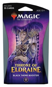 Picture of Black Theme Booster Throne of Eldraine Magic the Gathering
