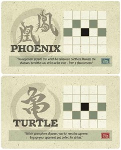 Picture of Onitama: Phoenix and Turtle Promo Cards