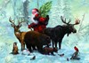 Picture of Santa's Team (Jigsaw Puzzle 1000 Pieces)