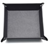 Picture of Black Faux Leather Folding Square Dice Tray