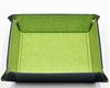 Picture of Green Faux Leather Folding Square Dice Tray