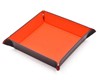 Picture of Red Faux Leather Folding Square Dice Tray