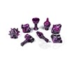 Picture of PolyHero Cleric 8 Dice Set Vile Violet