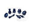 Picture of PolyHero Rogue 8 Dice Set Midnight Blue
