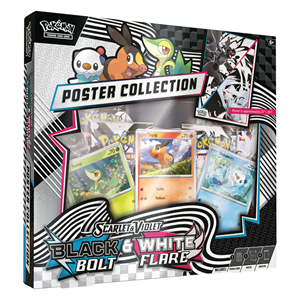 Picture of Black Bolt and White Flare Unova Poster Collection