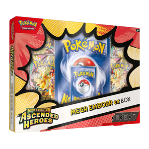 Picture of Mega Emboar Ex Box Ascended Heroes Pokemon