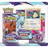 Picture of Pokemon SWSH Chilling Reign 3 pack Blister - Snorlax