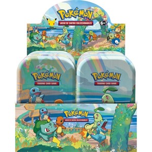 Picture of Celebrations Mini Tins 25th Anniversary Display Box (Set of 8 tins) Pokemon