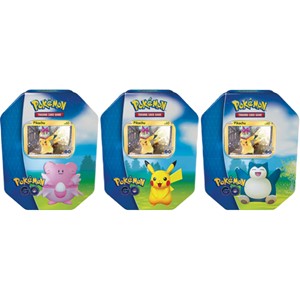 Picture of Pokemon GO Tin - Set of 3 (Pikachu, Snorlax and Blissey)