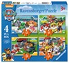 Picture of Paw Patrol 4 jigsaws in a box (Jigsaw 12, 16, 20, 24pc)