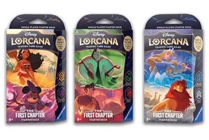 Picture of Disney Lorcana Set 1 Starter Deck Display Unit Disney Lorcana Trading Card Game