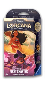 Picture of Disney Lorcana Set 1 Starter Deck - Moana / Mickey Mouse - Disney Lorcana Trading Card Game