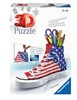 Picture of American Flag Trainer 3D Puzzle Organizer 108 Pieces