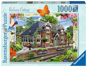 Picture of Country Collection No.13-Railway Cottage (1000pc Jigsaw)