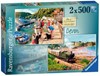 Picture of Picturesque Landscapes No.3 - Devon Lynmouth and Dartmouth (Jigsaw 500pc x2)