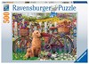 Picture of Cute Dogs in The Garden (Jigsaw 500pc)