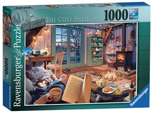 Picture of My Haven No 6. The Cosy Shed (Jigsaw 1000pc)