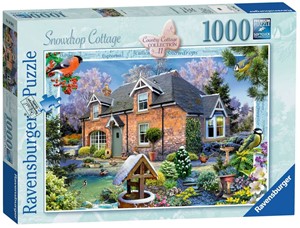 Picture of Country Cottage Collection No.11 - Snowdrop Cottage (1000pc Jigaw Puzzle)