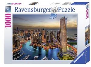 Picture of Dubai Marina at Night 1000 Piece Jigsaw Puzzles